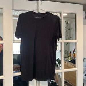 Scotch and soda , black Tee